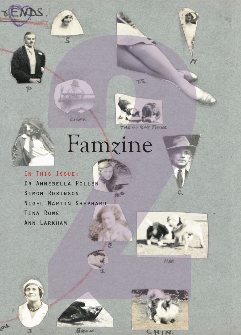Front cover Famzine Issue 2 Winter 2022