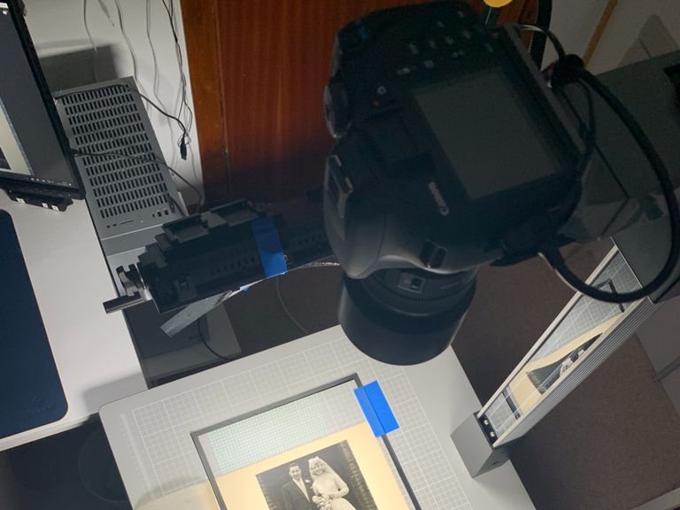 A camera scanning rig