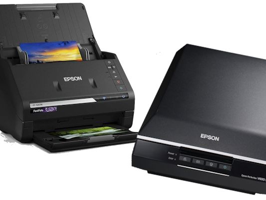 Epson FastFoto and Perfection V600 scanners